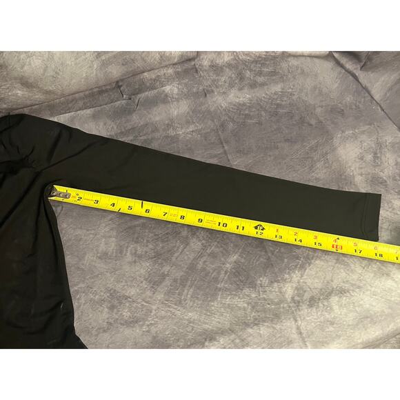 ASOS Black Sheer Mesh Long Sleeve Bodysuit | Size Small (US 4 - Picture 4 of 8